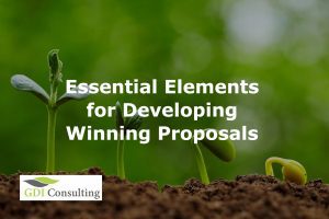 Essential Elements for Developing Winning Proposals Essential Elements for Developing Winning Proposals