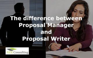 Difference between Proposal Manager and Proposal Writer