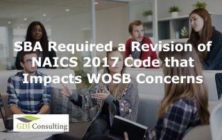 women-owned business certification SBA Revision of NAICS 2017 Code Impacts WOSB