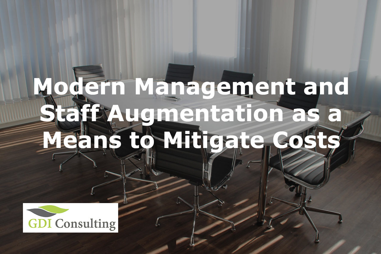 Modern Management and Staff Augmentation as a Means to Mitigate Costs