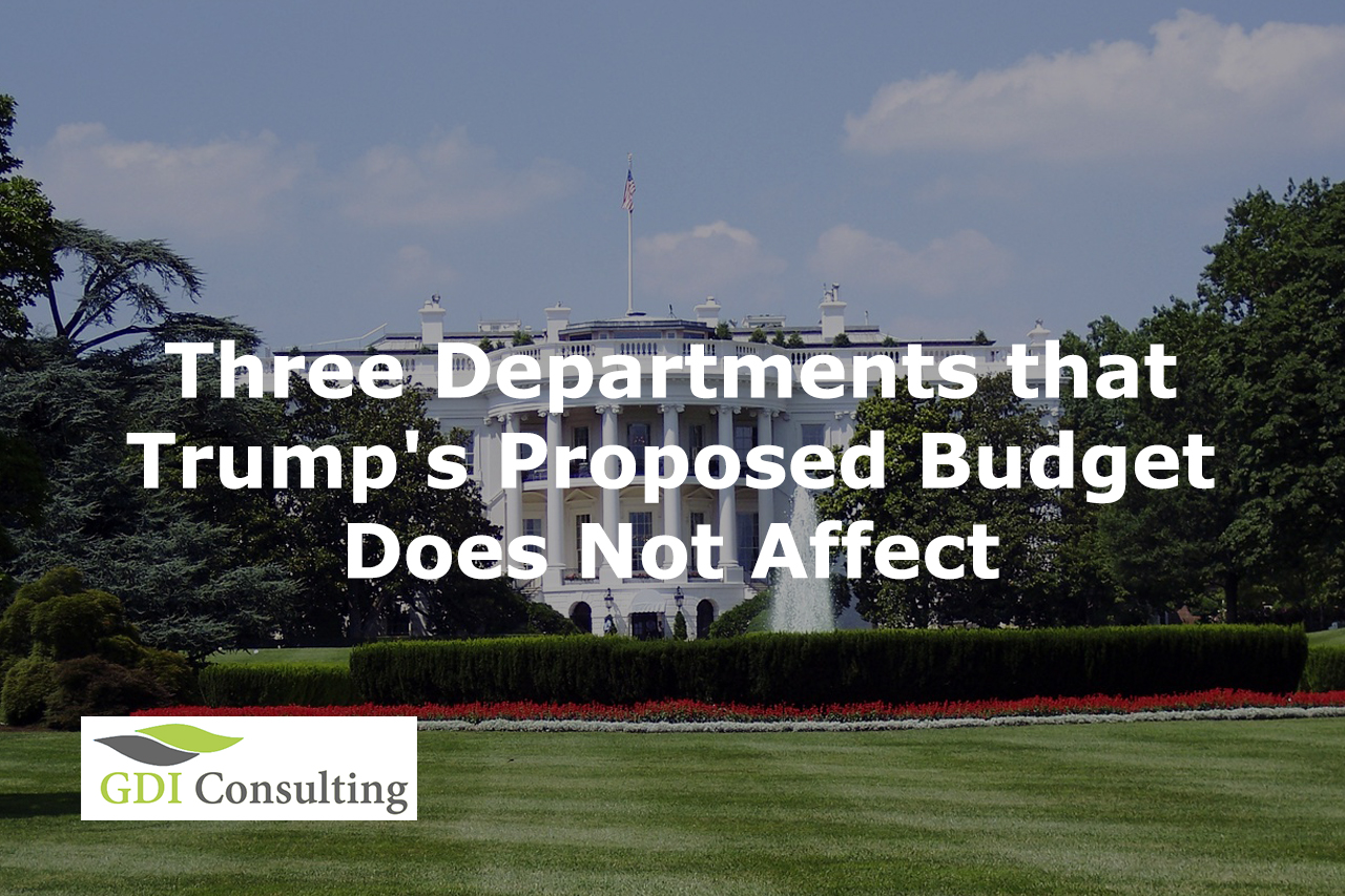 Three Departments that Trump's Proposed Budget Does Not Affect