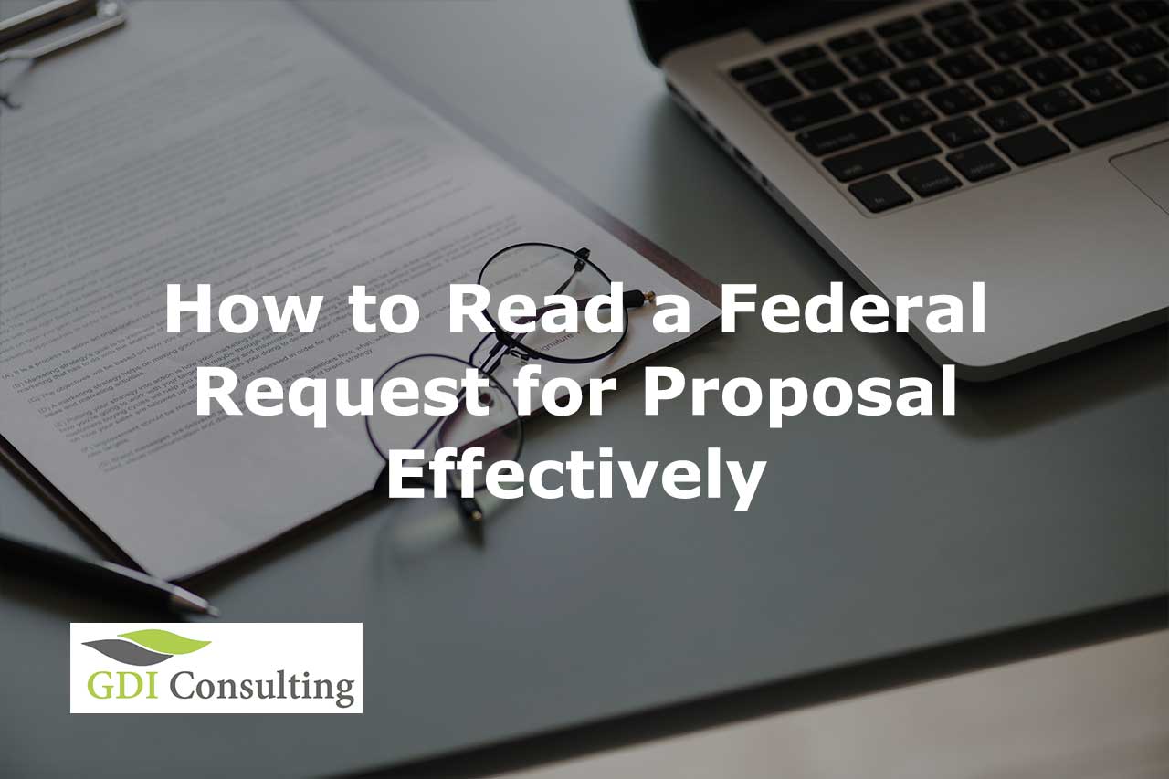 How to read a Federal Request for Proposal effectively