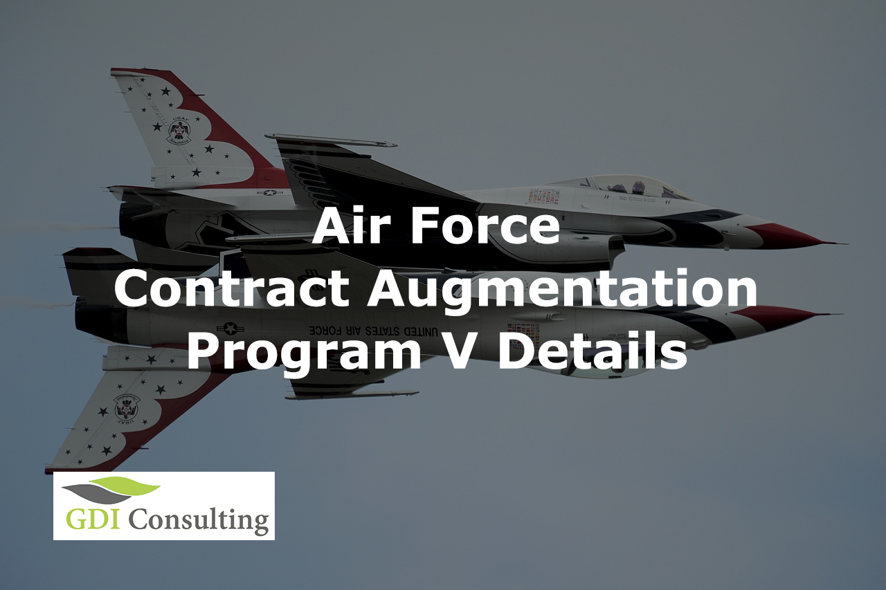 Air Force Contract Augmentation Program (AFCAP) V Details