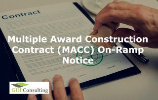 Multiple Award Construction Contract (MACC) On-Ramp Notice