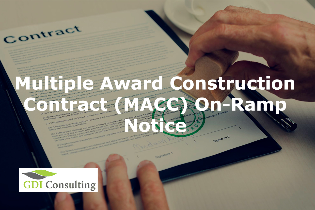 Multiple Award Construction Contract (MACC) On-Ramp Notice