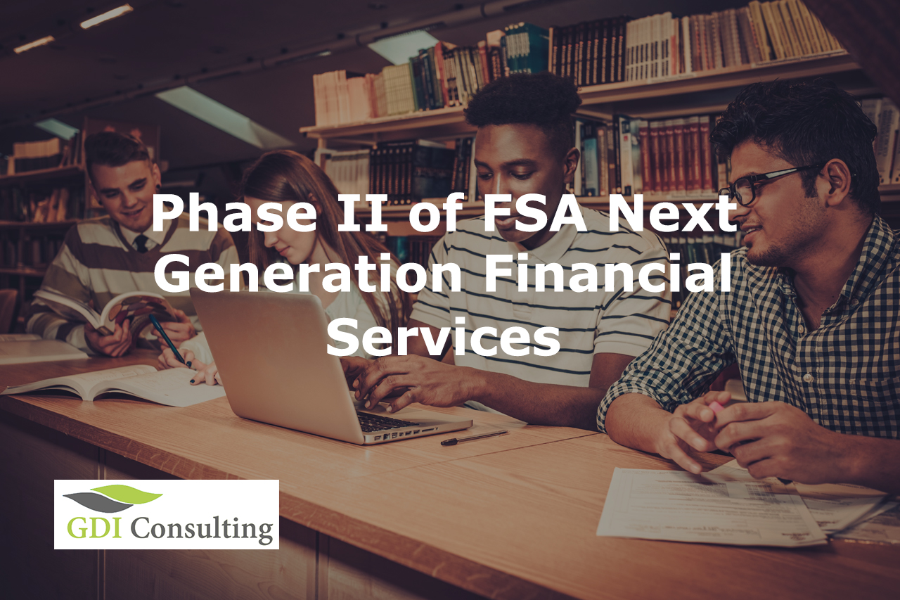 Phase II of FSA Next Generation Financial Services Environment