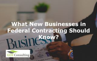 new businesses in federal contracting