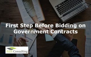 First Step Before Bidding on Government Contracts