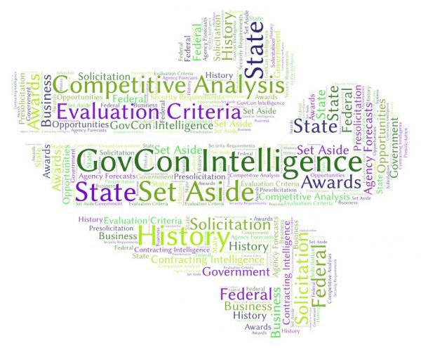 govcon-wordart-10 market assessment and industry analysis services