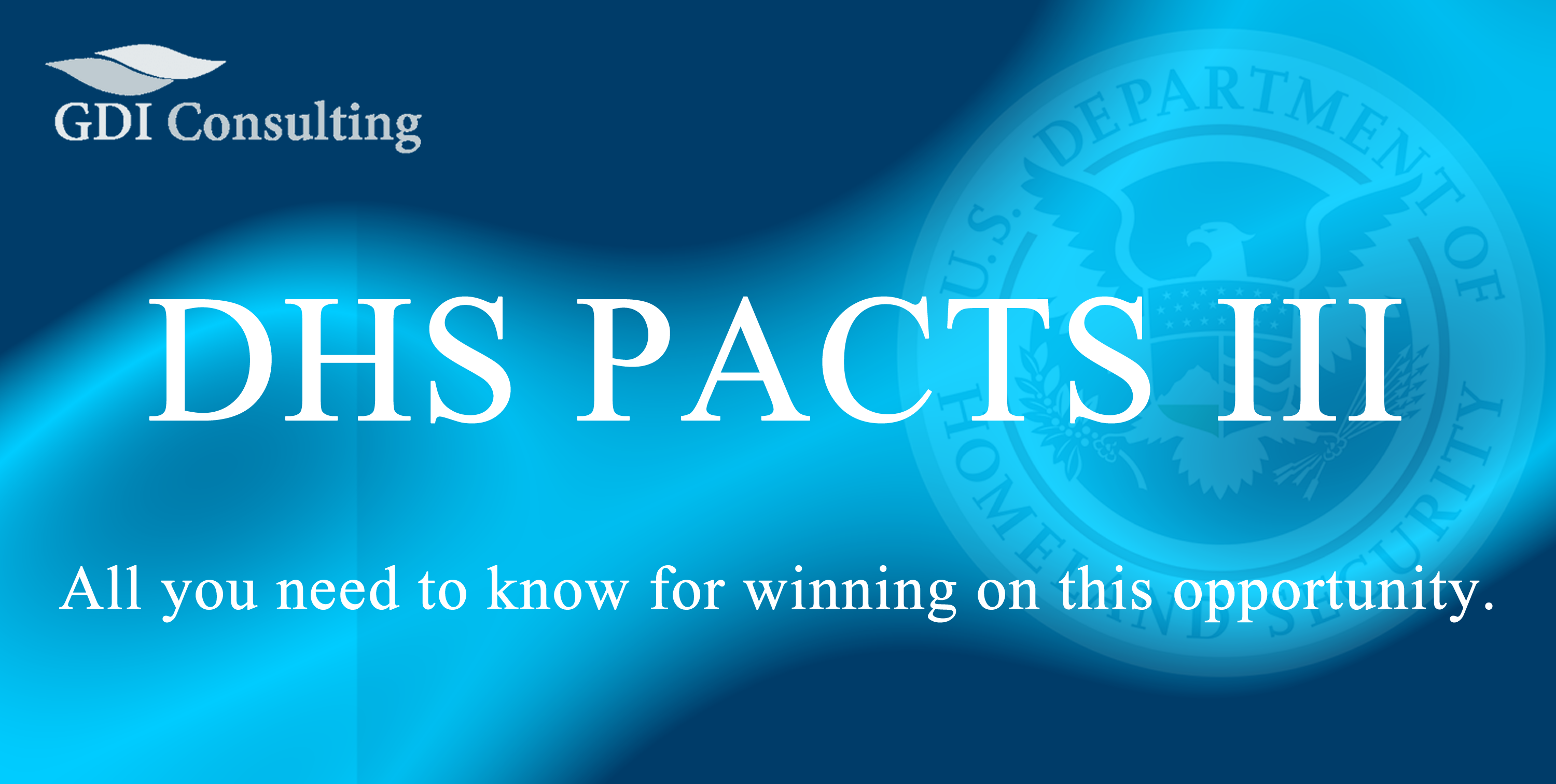 DHS PACTS III - All you want to know.