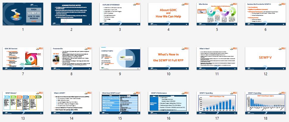 sewp-vi-webinar-5-slides NASA SEWP VI Final RFP Webinar Slides