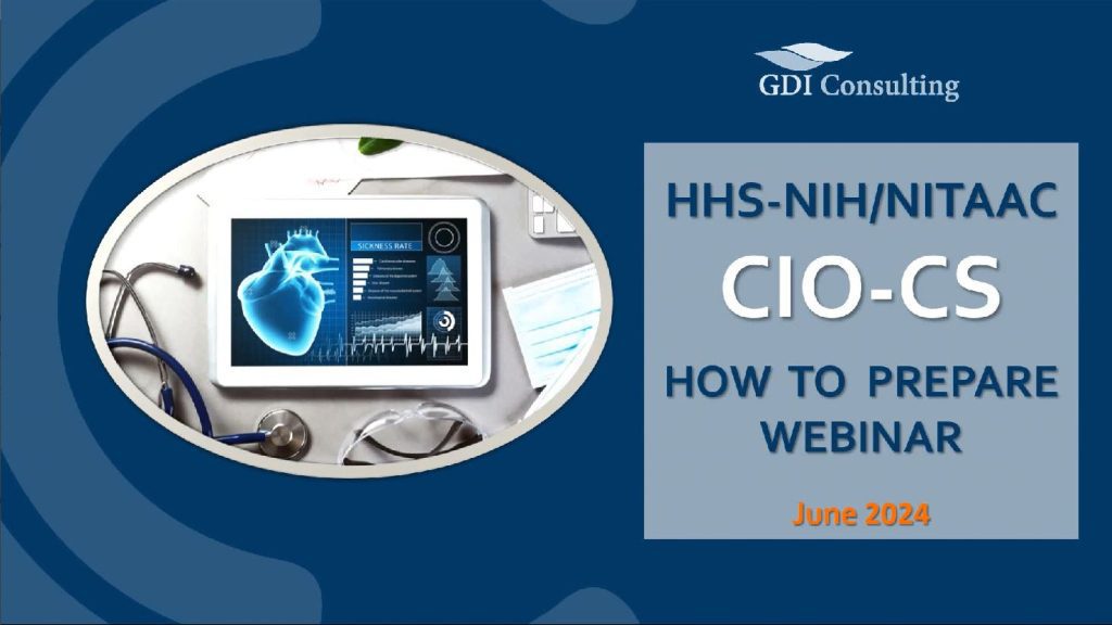 CIO-CS Webinar by GDI Consulting