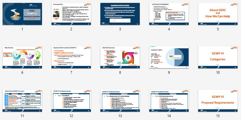 NASA_SEWP_VI_Q&A_No2_Webinar_Slide_Deck_Oct_30_2024 NASA SEWP VI Q&A Webinar Slides