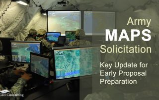 Army MAPS Solicitation Update: Insight for Early Preparation
