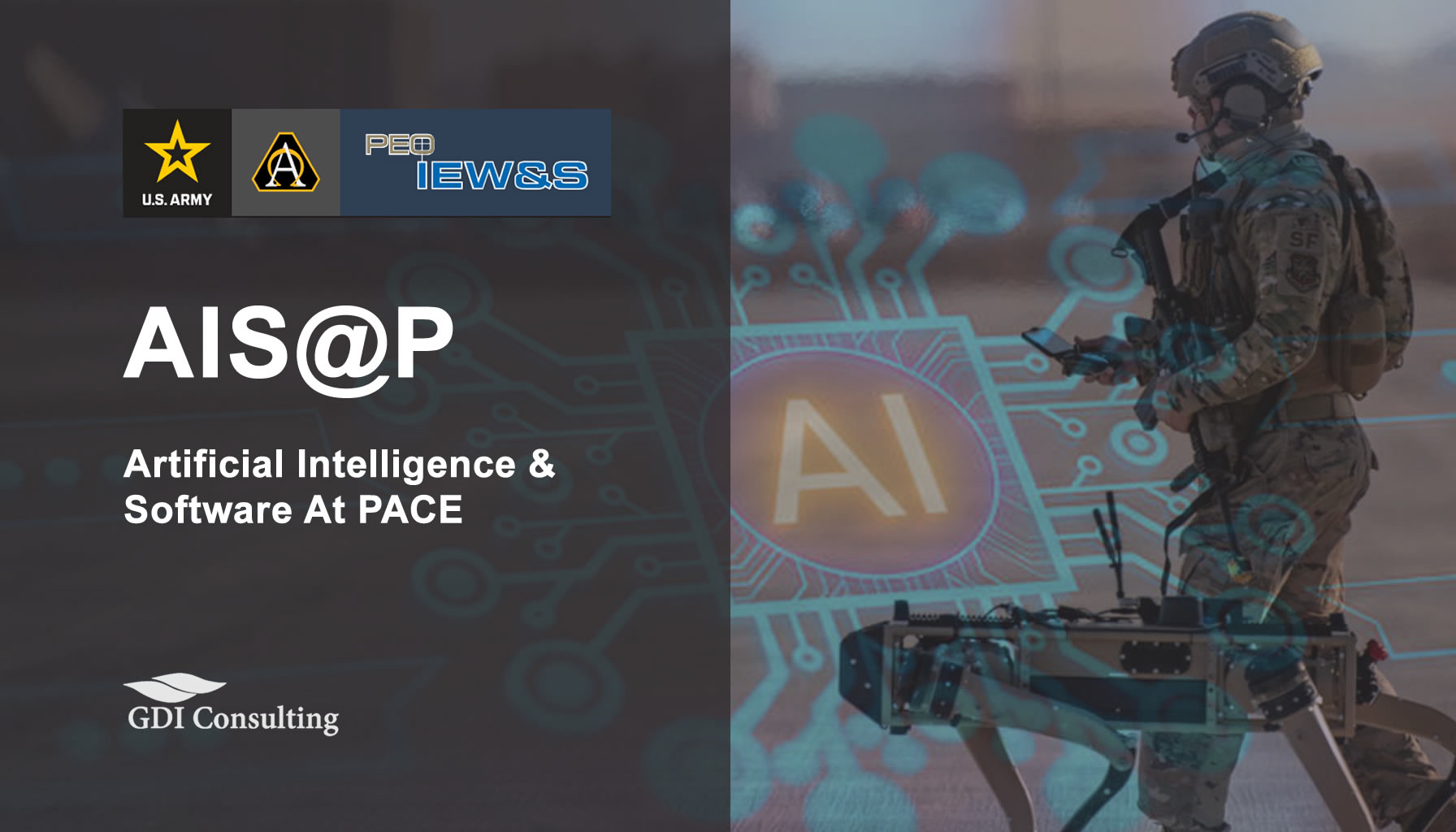 Army Artificial Intelligence and Software at Pace