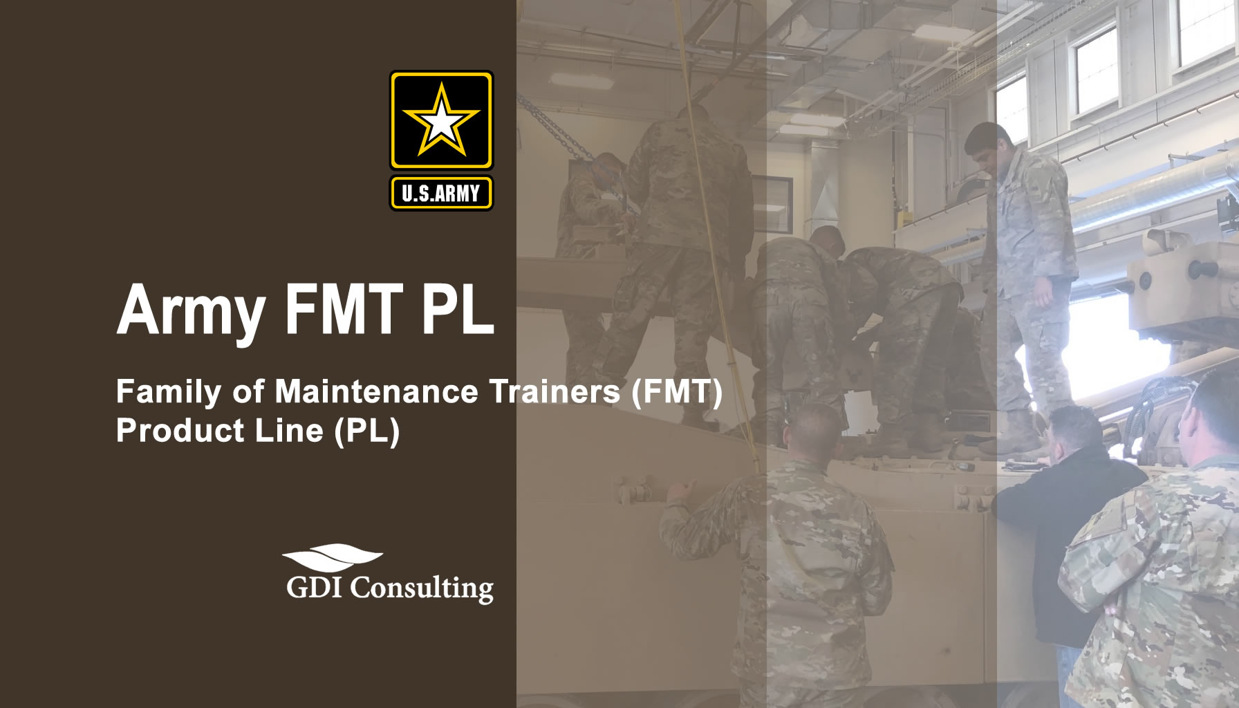 Army FMT PL Solicitation Proposal Services by GDIC