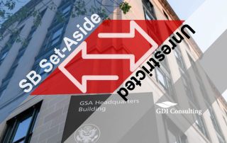GSA Set-Aside Policy Small Business Showdown - GDI Consulting