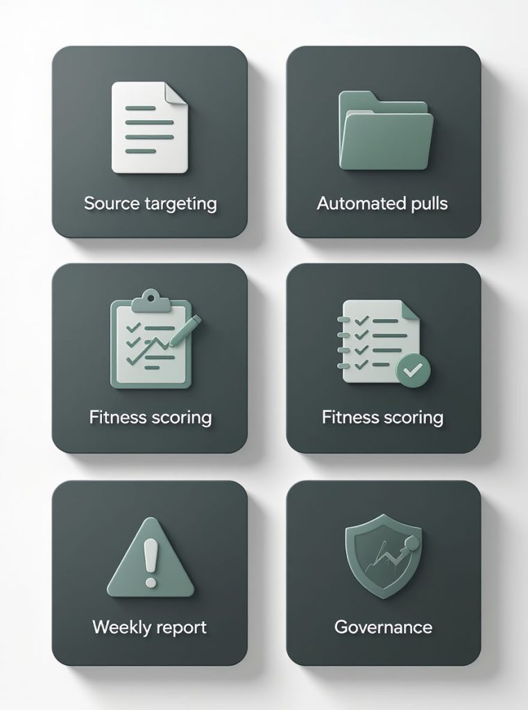 service-components-2 market assessment and industry analysis services